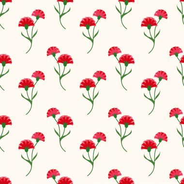 Sorunsuz arka plan görüntü renkli botanik çiçek yaprak bitki