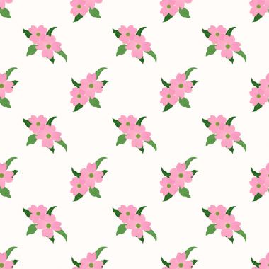 Sorunsuz arka plan görüntü renkli botanik çiçek yaprak bitki