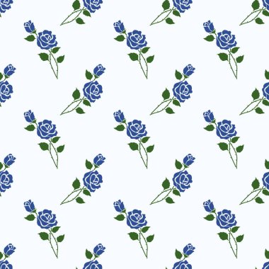 Sorunsuz arka plan görüntü renkli botanik çiçek yaprak bitki