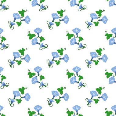 Sorunsuz arka plan görüntü renkli botanik çiçek yaprak bitki