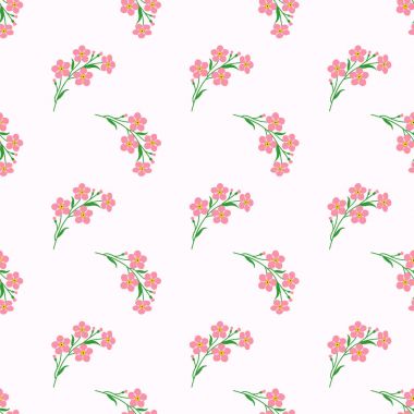 Sorunsuz arka plan görüntü renkli botanik çiçek yaprak bitki