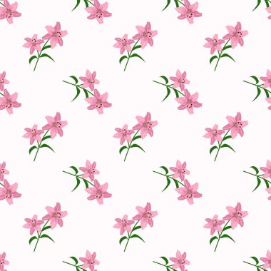 Sorunsuz arka plan görüntü renkli botanik çiçek yaprak bitki