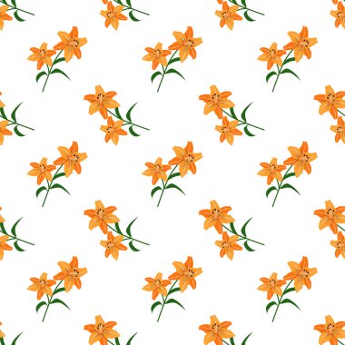 Sorunsuz arka plan görüntü renkli botanik çiçek yaprak bitki