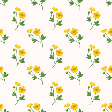 Sorunsuz arka plan görüntü renkli botanik çiçek yaprak bitki