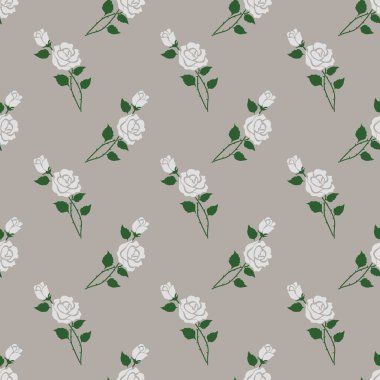 Sorunsuz arka plan görüntü renkli botanik çiçek yaprak bitki