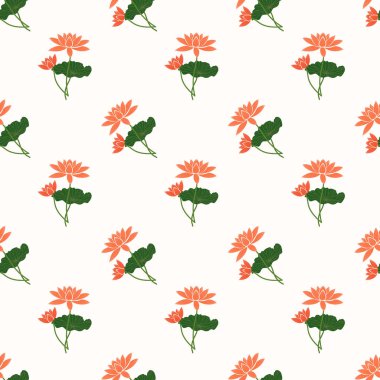 Sorunsuz arka plan görüntü renkli botanik çiçek yaprak bitki