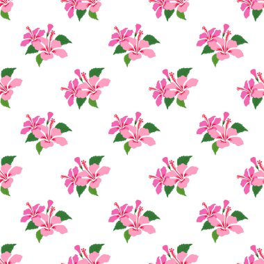 Sorunsuz arka plan görüntü renkli botanik çiçek yaprak bitki