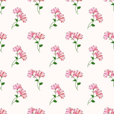 Sorunsuz arka plan görüntü renkli botanik çiçek yaprak bitki