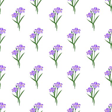 Sorunsuz arka plan görüntü renkli botanik çiçek yaprak bitki