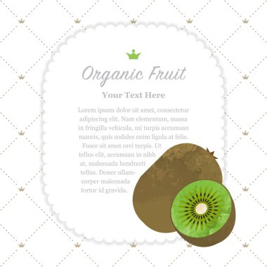 Renkli Sulu Boya doku doğa organik meyve faturası çerçeve