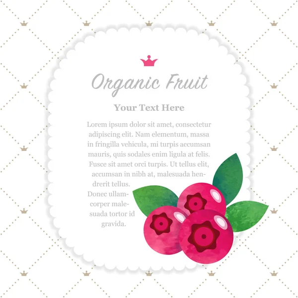 Renkli Sulu Boya doku doğa organik meyve faturası çerçeve cran