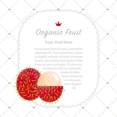 Renkli Sulu Boya doku doğa organik meyve faturası çerçeve ramb