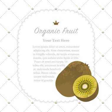 Renkli Sulu Boya doku doğa organik meyve faturası kare altın