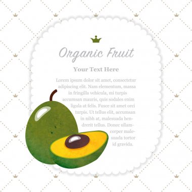 Renkli Sulu Boya doku doğa organik meyve faturası çerçeve surat asmak