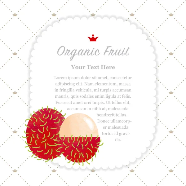 Renkli Sulu Boya doku doğa organik meyve faturası çerçeve ramb