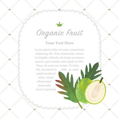 Renkli Sulu Boya doku doğa organik meyve faturası brea çerçeve