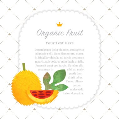 Renkli Sulu Boya doku doğa organik meyve faturası çerçeve gac 