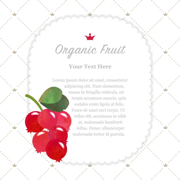 Renkli Sulu Boya doku doğa organik meyve faturası çerçeve cowb