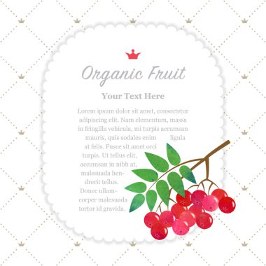 Renkli Sulu Boya doku doğa organik meyve faturası kare kırmızı 