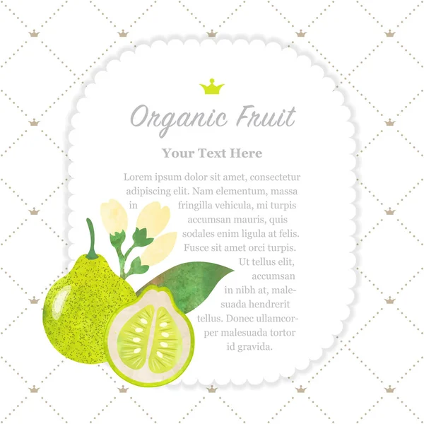 Renkli Sulu Boya doku doğa organik meyve faturası çerçeve getireyim