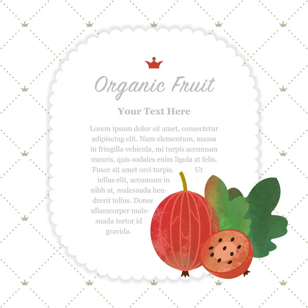 Renkli Sulu Boya doku doğa organik meyve faturası kare kırmızı 