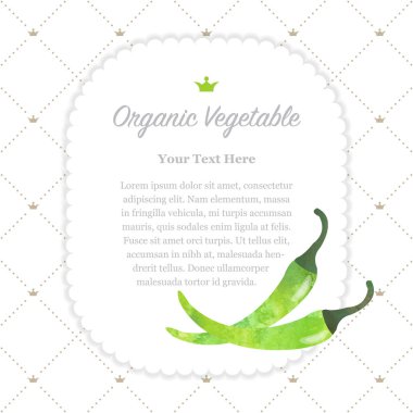 Renkli Sulu Boya doku doğa organik meyve faturası çerçeve