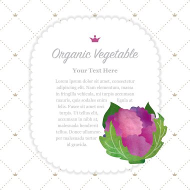 Renkli Sulu Boya doku doğa organik meyve faturası çerçeve