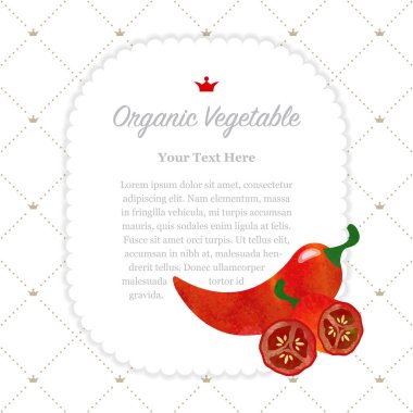 Renkli Sulu Boya doku doğa organik meyve faturası çerçeve