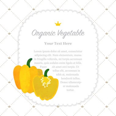 Renkli Sulu Boya doku doğa organik meyve faturası çerçeve