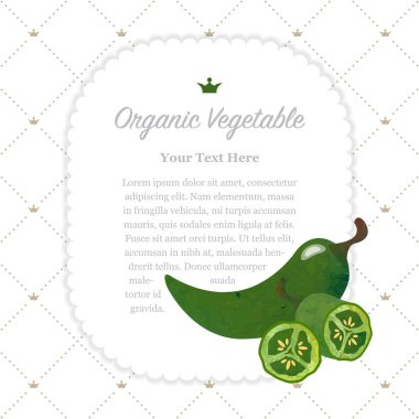 Renkli Sulu Boya doku doğa organik meyve faturası çerçeve