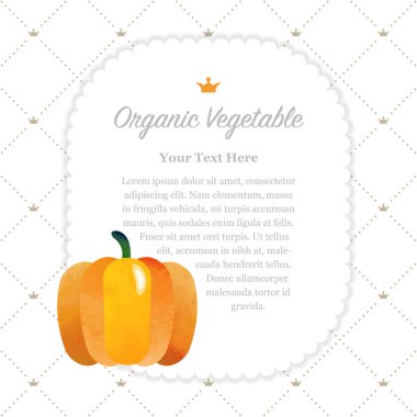 Renkli Sulu Boya doku doğa organik meyve faturası çerçeve