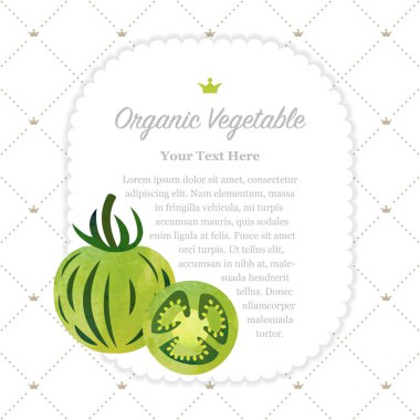 Renkli Sulu Boya doku doğa organik meyve faturası çerçeve