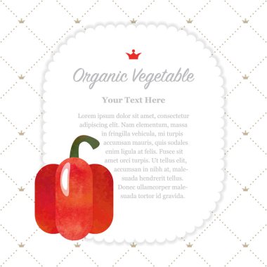 Renkli Sulu Boya doku doğa organik meyve faturası çerçeve