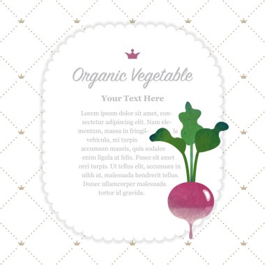 Renkli Sulu Boya doku doğa organik meyve faturası çerçeve