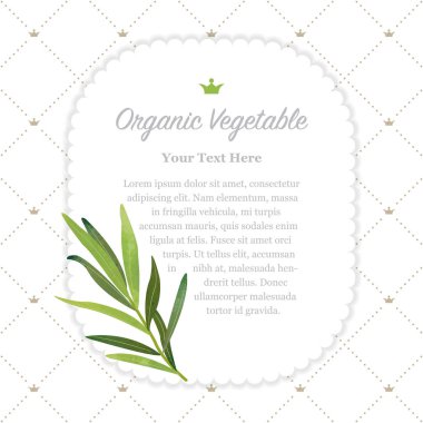 Renkli Sulu Boya doku doğa organik meyve faturası çerçeve