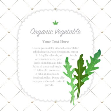 Renkli Sulu Boya doku doğa organik meyve faturası çerçeve