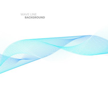 Zarif soyut vektör web degrade dalga çizgi fütüristik stili 