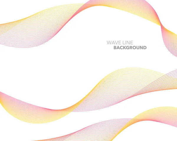 Zarif soyut vektör web degrade dalga çizgi fütüristik stili 