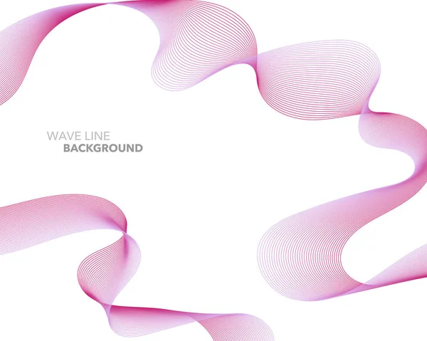 Zarif soyut vektör web degrade dalga çizgi fütüristik stili 