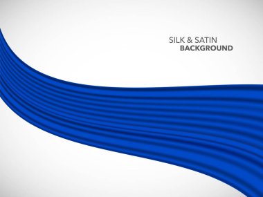 Soyut vektör dalga ipek saten kumaş açılış ceremon için