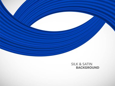 Soyut vektör dalga ipek saten kumaş açılış ceremon için