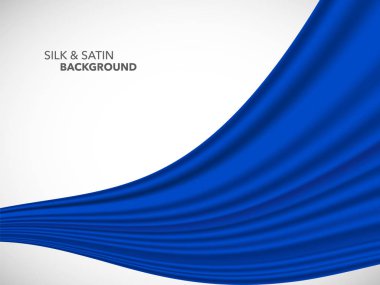 Soyut vektör dalga ipek saten kumaş açılış ceremon için