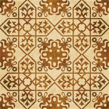 Retro kahverengi suluboya doku grunge sorunsuz arka çapraz 