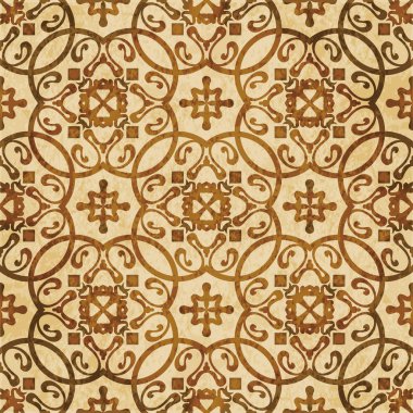 Retro kahverengi suluboya doku grunge sorunsuz arka plan