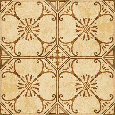 Retro kahverengi suluboya doku grunge sorunsuz arka plan