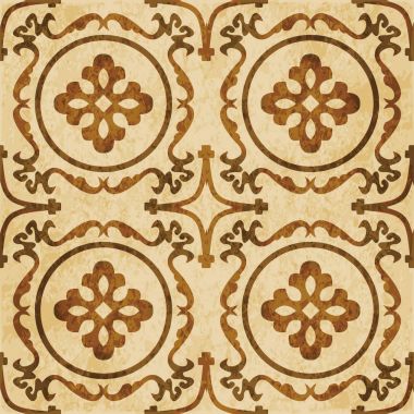 Retro kahverengi suluboya doku grunge sorunsuz arka plan yuvarlak 