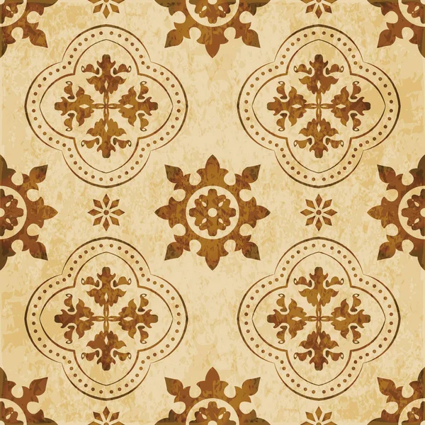 Retro kahverengi suluboya doku grunge sorunsuz arka plan yuvarlak 