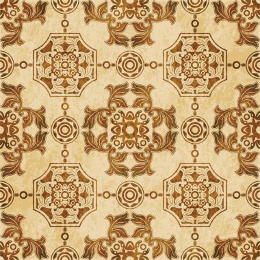 Retro kahverengi suluboya doku grunge sorunsuz arka plan