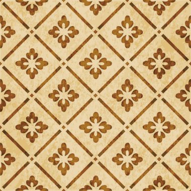 Retro kahverengi suluboya doku grunge sorunsuz arka plan