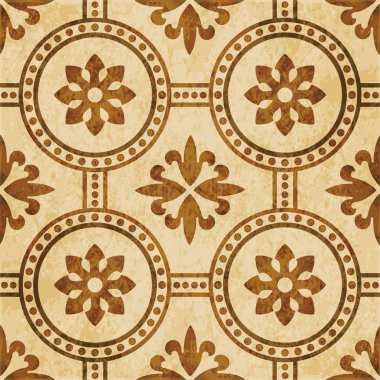 Retro kahverengi suluboya doku grunge sorunsuz arka plan